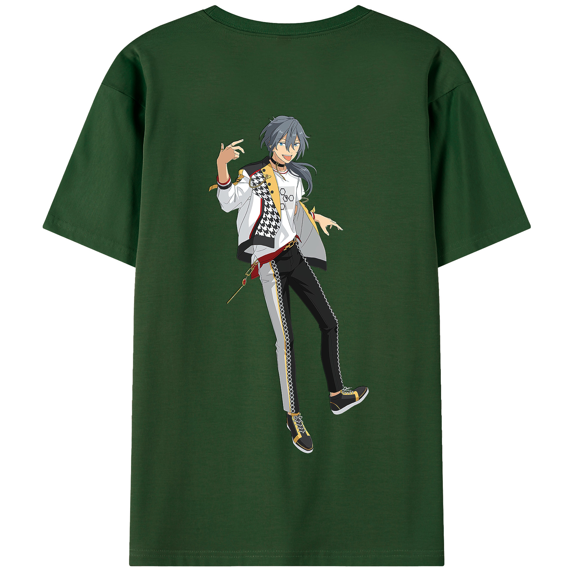 （画像用） あんさんぶるスターズ! Ensemble Stars 綿100％半袖Tシャツ（背面プリント）